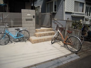 外階段の改修工事神奈川