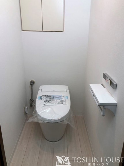 タンクレストイレでトイレが広々