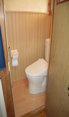 介護保険によるトイレ改修工事後