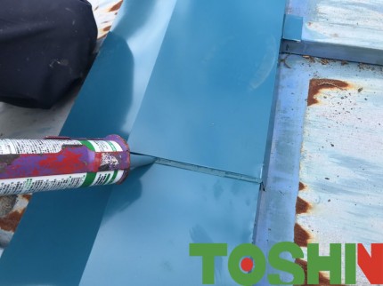 トタン屋根の修理 トタン屋根の修理