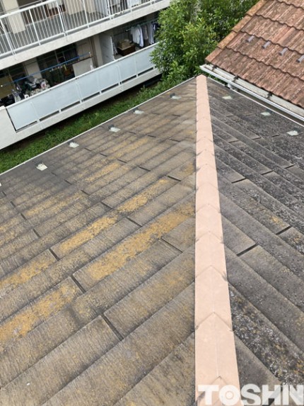 屋根の点検塗装　点検風　相模原市