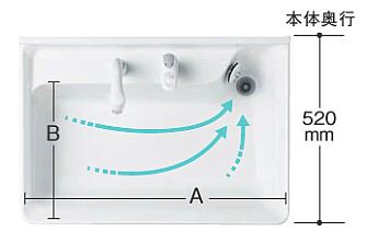 スイスイボウル洗面台