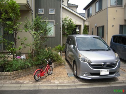 駐車スペースの拡張②施工前